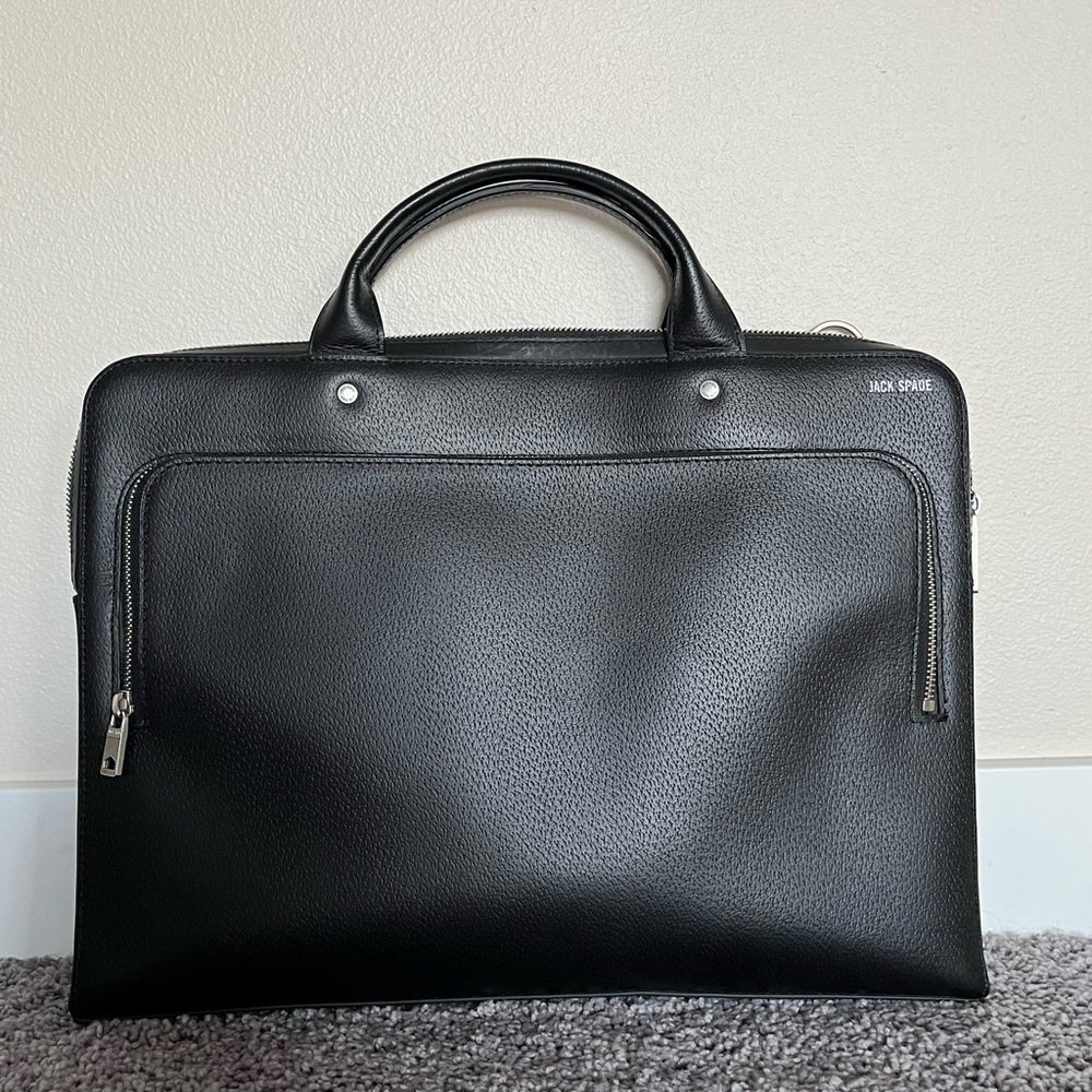 Jack Spade Leather Briefcase